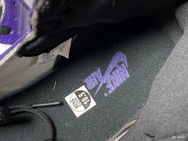 1st Kicks OG Jordan High 555088-500 Purple Court Air 1 0704